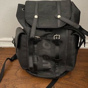 Black backpack
